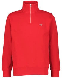 Sweatshirt Herren Sweatshirt mit Stehkragen (1-tlg)