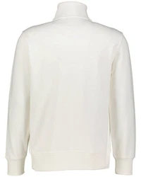 Gant Sweatshirt REGULAR SHIELD HALF ZIP SWEAT Creme/Weiß/Khaki