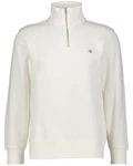 Gant Sweatshirt REGULAR SHIELD HALF ZIP SWEAT Creme/Weiß/Khaki