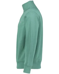 Gant Sweatshirt REGULAR SHIELD HALF ZIP SWEAT Grün/Türkis