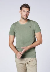 Chiemsee Print-Shirt T-Shirt (1) Dunkelgrün/Grün