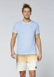 Chiemsee Print-Shirt T-Shirt (1) Hellblau/Blau