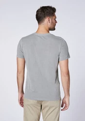 Chiemsee Print-Shirt T-Shirt (1) Grau/Hellgrau