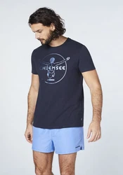 Chiemsee Print-Shirt T-Shirt mit Label-Symbol (1) 1
