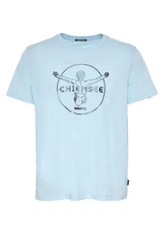 Print-Shirt T-Shirt mit gedrucktem Label-Symbol 1