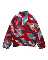 Napapijri Fleecejacke ARGIENT Relaxed Fit Rot/Grau
