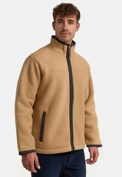 Indicode Winterjacke INEmilos Beige/Braun