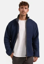 Indicode Winterjacke INEmilos Dunkelblau/Hellblau/Blau