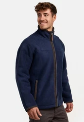 Indicode Winterjacke INEmilos Dunkelblau/Hellblau/Blau