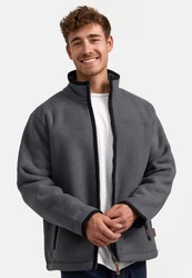 Indicode Winterjacke INEmilos Dunkelgrau/Hellgrau/Grau