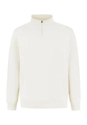 Smilodox Sweatshirt Emilio Weiß/Creme/Beige/Khaki