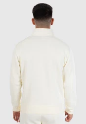 Smilodox Sweatshirt Emilio Weiß/Creme/Beige/Khaki