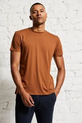 wunderwerk T-Shirt Metro Core Tee Braun/Orange/Dunkelbraun