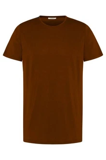 wunderwerk T-Shirt Metro Core Tee Braun/Orange/Dunkelbraun