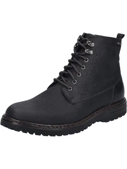 Josef Seibel Schnürstiefelette Schwarz