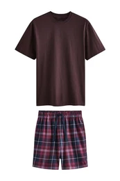 Pyjama Motion Flex Kuscheliger Pyjama mit Shorts (2 tlg)