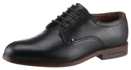 HILFIGER THUNIT LEATHER SHOE Schnrschuh, Blockabsatz, Businessschuh, Festtagsschuh in schmaler Form