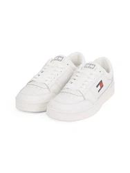 Tommy Jeans Sneaker THE GREENWICH NEW ESS ecru/navy/dunkelrot