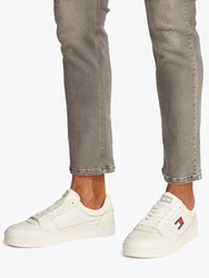 Tommy Jeans Sneaker THE GREENWICH NEW ESS ecru/navy/dunkelrot