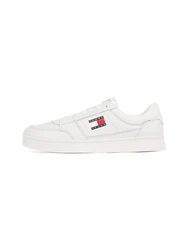Tommy Jeans Sneaker THE GREENWICH NEW ESS ecru/navy/dunkelrot