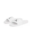 Calvin Klein Jeans SLIDE MONOGRAM Pantolette Weiß
