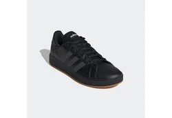 adidas Herren Grand Court Sneakers Schwarz/Dunkelblau