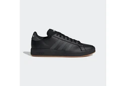 adidas Herren Grand Court Sneakers Schwarz/Dunkelblau