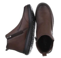 Coolwalk Herren Chelsea Freizeit Stiefelette (88491740) Braun (88491738)