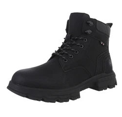 Coolwalk Herren Schnürschuhe Freizeit Stiefelette (88491795) Schwarz (88491804)