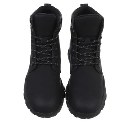 Coolwalk Herren Schnürschuhe Freizeit Stiefelette (88491783) Schwarz (88491789)