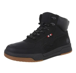 Coolwalk Herren Schnürschuhe Freizeit Stiefelette (88491762) Schwarz (88491769)