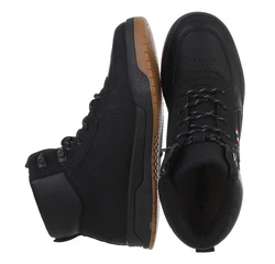 Coolwalk Herren Schnürschuhe Freizeit Stiefelette (88491762) Schwarz (88491769)