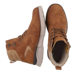Coolwalk Herren Bikerschuhe Freizeit Stiefelette (884918) Camel (88491822)