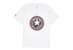 Converse T-Shirt MEN'S PATCH REMIX Weiß/Rosa/Silber/Rot