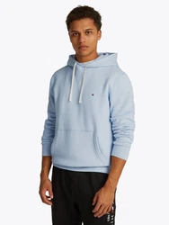 Tommy Hilfiger Hoodie ESS SEASONAL FLEECE HOODY blau/breezy blau
