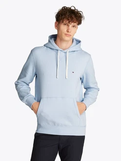 Tommy Hilfiger Hoodie ESS SEASONAL FLEECE HOODY blau/breezy blau Tommy Hilfiger Hoodie ESS SEASONAL FLEECE HOODY blau/breezy blau
