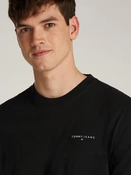 Tommy Jeans Shirt rot/schwarz/weiß