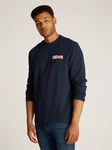 Tommy Jeans Sweatshirt TJM REG ENTRY GRAPHIC CREW EXT Dunkelblau/Blau/Hellblau