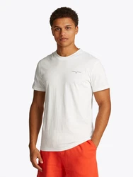 Tommy Jeans T-Shirt mit dezentem Logo Dunkelblau/Weiß/Schwarz/Creme