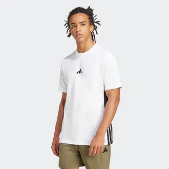 ADIDAS SPORTSWEAR Funktionsshirt 3S SJ Weiß/Schwarz/Creme