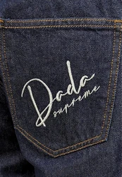 DADA Supreme Herren Companion Loose Fit Jeans Dunkelblau/Blau/Lila/Grau/Hellblau