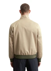 Marc O'Polo Outdoorjacke Micro-Canvas Khaki/Beige