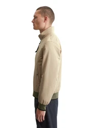 Marc O'Polo Outdoorjacke Micro-Canvas Khaki/Beige