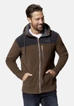 HERO by John Medoox Fleecejacke Braun/Dunkelgrün/Khaki