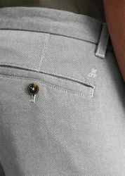 Marc O'Polo Chinohose aus Organic Cotton Stretch Hellgrau/Grau