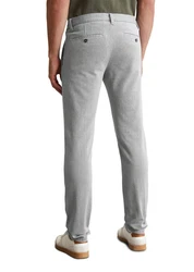 Marc O'Polo Chinohose aus Organic Cotton Stretch Hellgrau/Grau