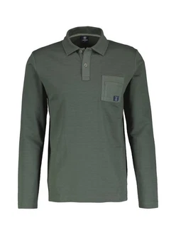 LERROS Poloshirt Langarmpolo