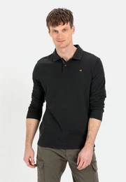 Langarm-Poloshirt aus zertifiziertem Organic Cotton