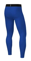 TCA Funktionsleggings PowerLayer Herren Kompressionshose Leuchtend Blau