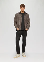 s.Oliver Kurzarmshirt Crew-Neck-Shirt mit Logo Dunkelgrau/Khaki/Dunkelgrün/Grau